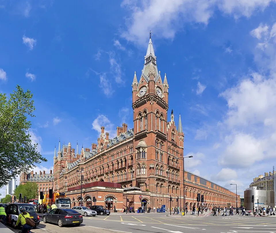St Pancras railway station