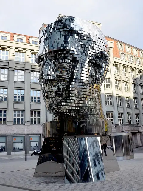 Head of Franz Kafka